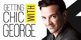 Getting Chic With George - Column Mug - The Trend Getting Chic With George - Column Mug - The Trend